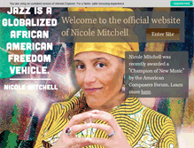 Tablet Screenshot of nicolemitchell.com
